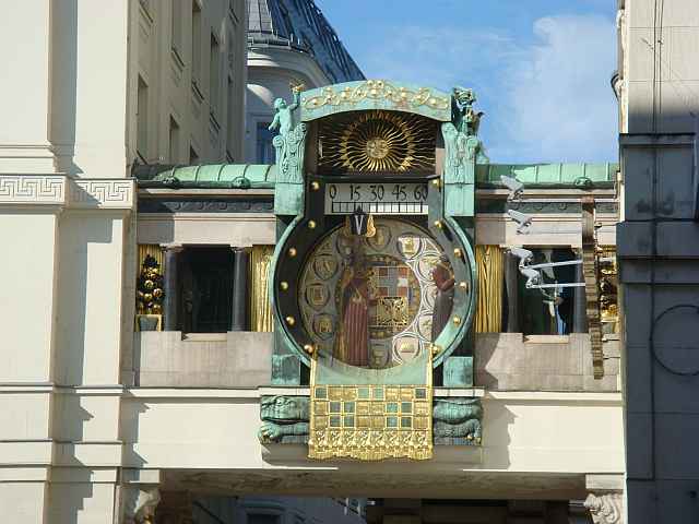 Ankeruhr Vienna Clock
