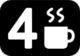 4 Kaffeehaus Symbol