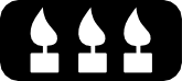 3 Kerzen Symbol