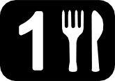 1 Restaurant Symbol