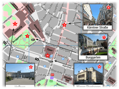 Stadtplan Wien Innenstadt