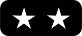 2 Sterne Symbol