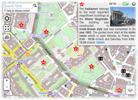Interactive Map Vienna